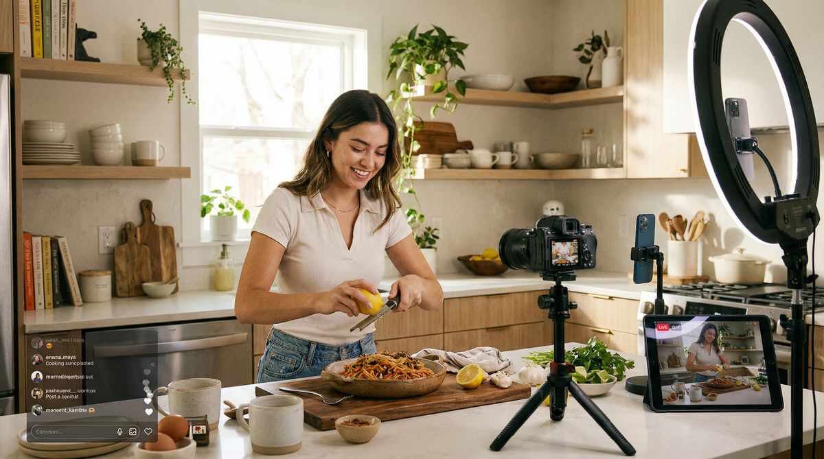 网红主播生活教程