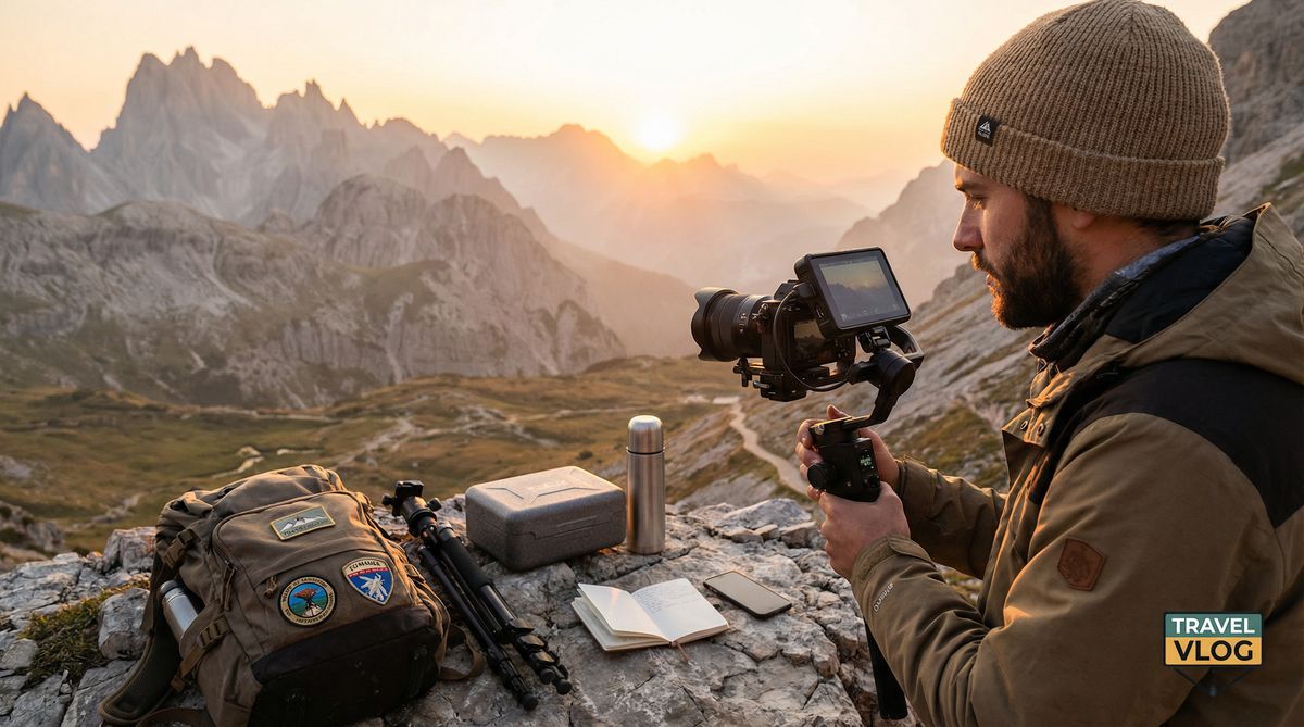 网红主播旅行Vlog